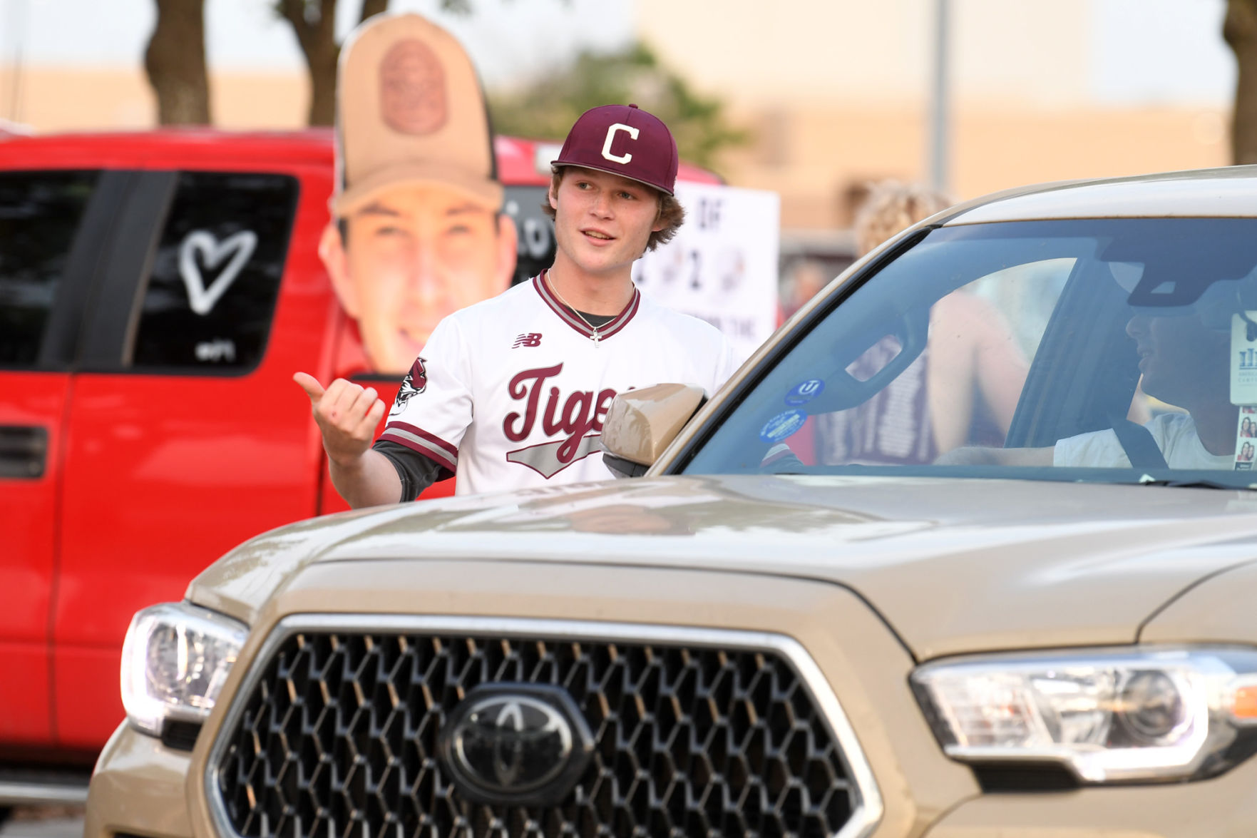 A&M Consolidated baseball Senior Night